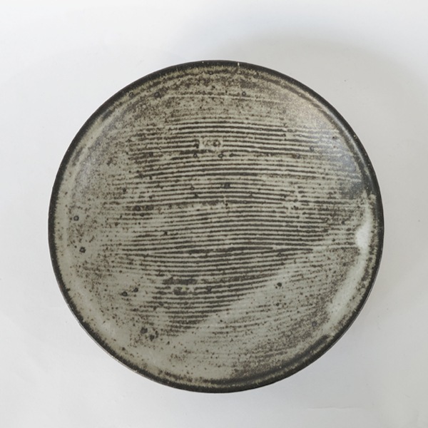 小野哲平 薪窯 7寸皿 C Φ21.5cm