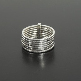 トゥアレグ シルバー ジュエリー TOUAREG SILVER JEWELRY 7連リング