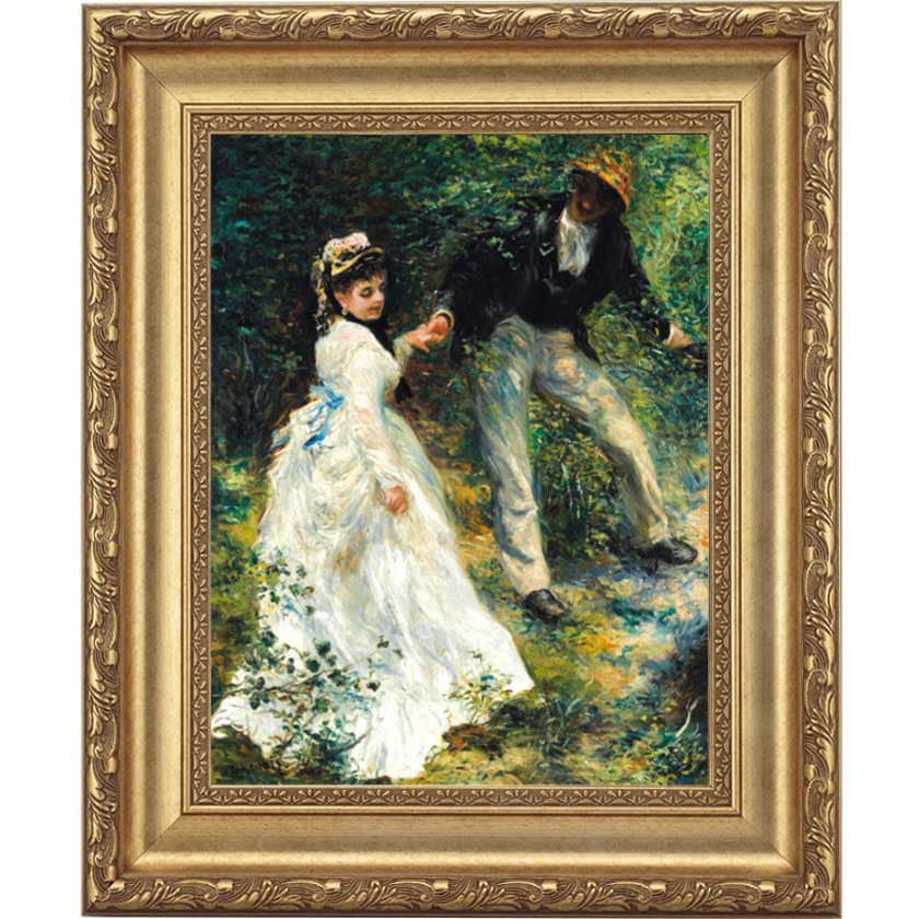 眠る裸婦』 ルノワール 6号 立体複製名画 額装付 【ポイント5％還元中
