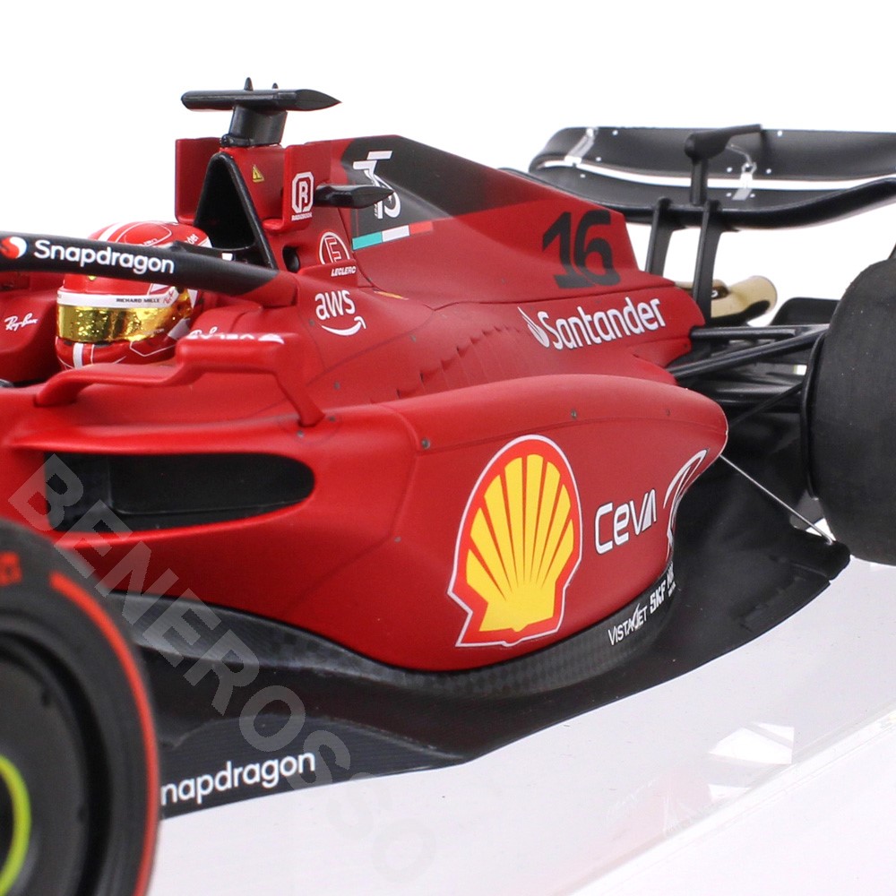BBR MODELS 1/18スケール フェラーリ F1-75 C.ルクレール バーレーンGP