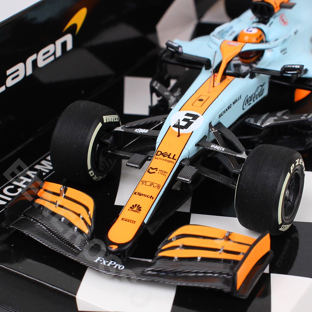 MINICHAMPS 1/43スケール マクラーレン F1 チーム MCL35M D.リカルド