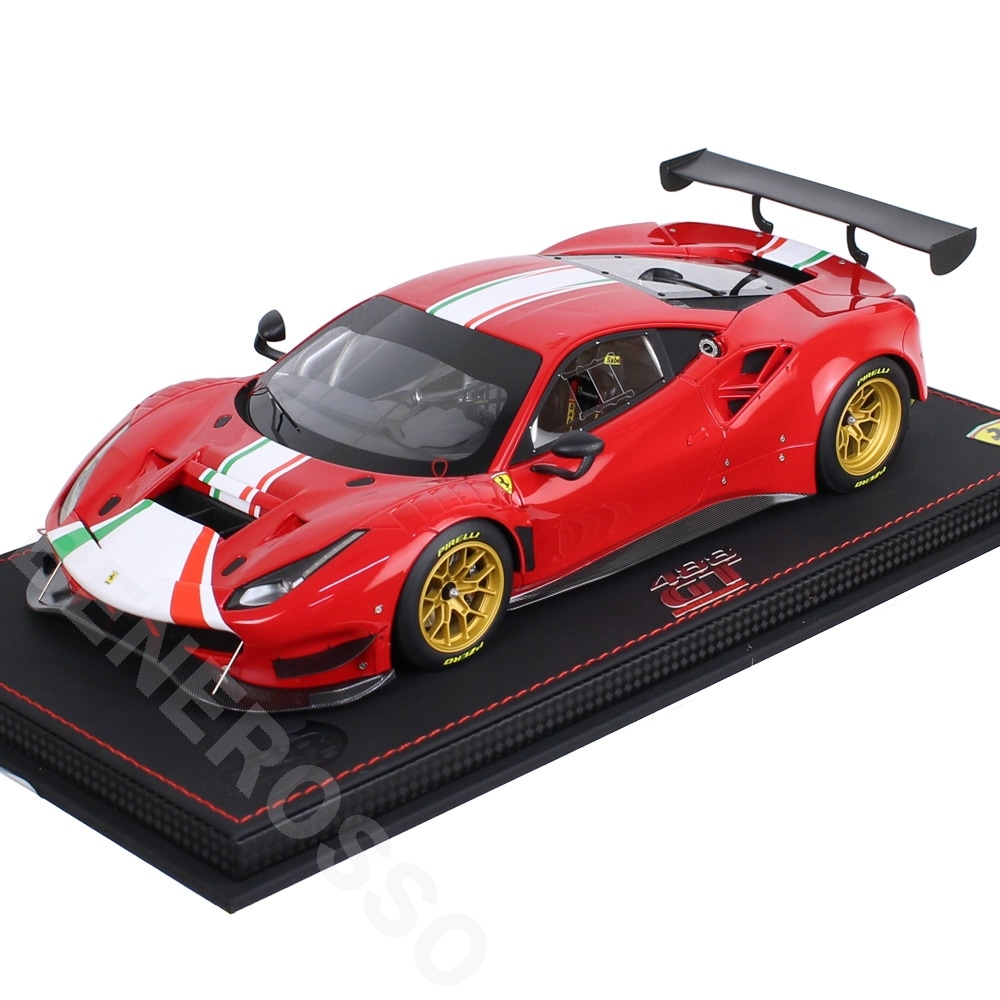 BBR MODELS 1/18スケール フェラーリ 488 GT Modificata Rosso Corsa