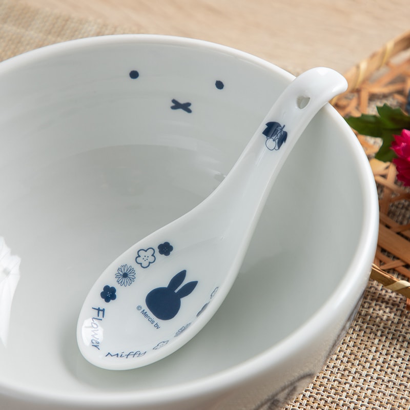Flower Miffy どんぶり＆れんげ 藍和花 アートフラワーセット | グッズ