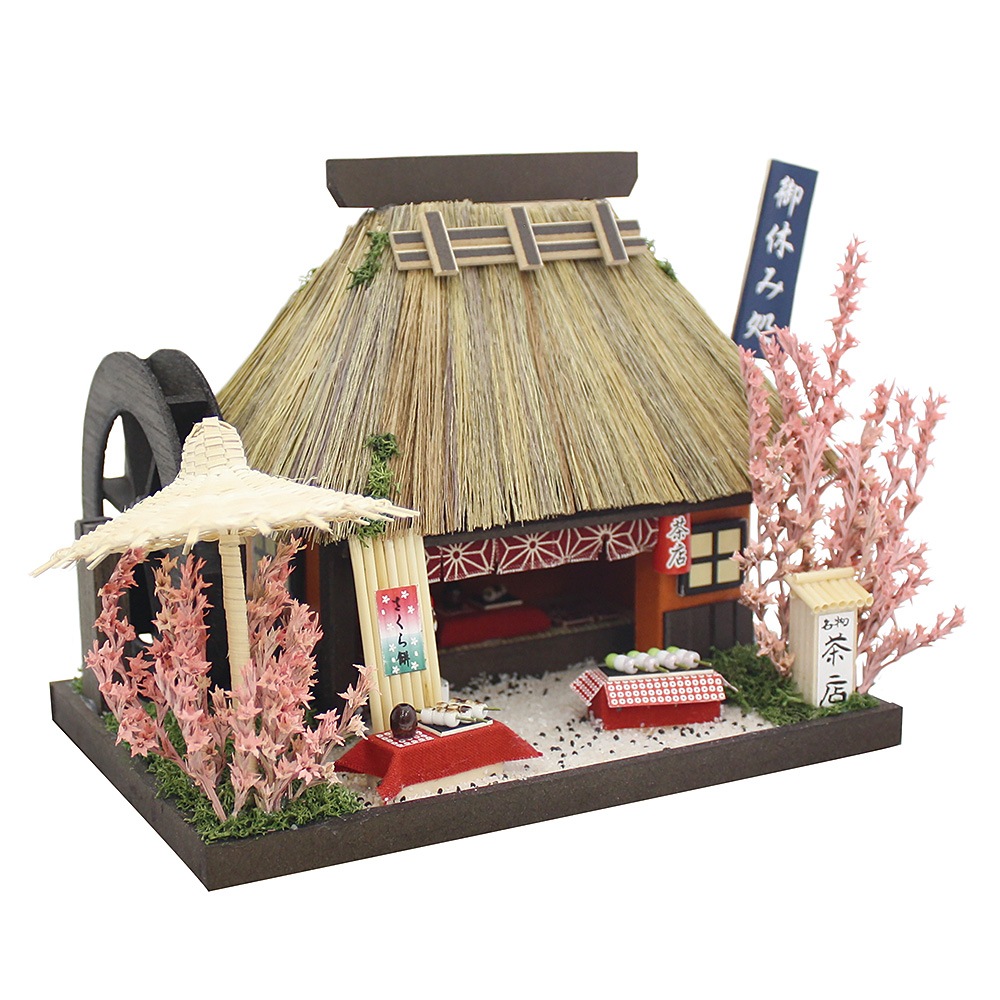 茅葺きハウスキット / 茶店 | すべての商品 | ビリーの手作りドール