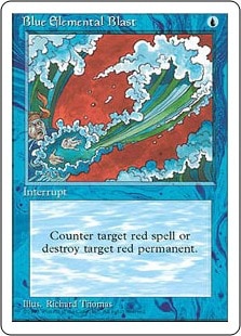 英】青霊破/Blue Elemental Blast[青C]【4ED】 | モダン以下・特殊