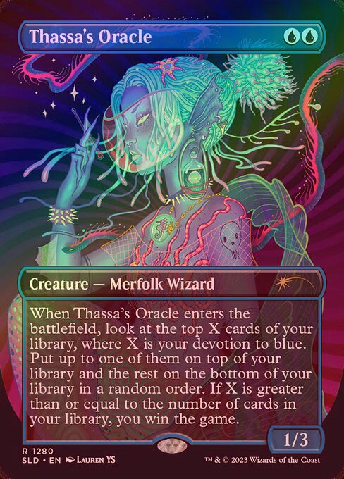 FOIL】【英】タッサの神託者/Thassa's Oracle[青P]【SLD】 | プロモ