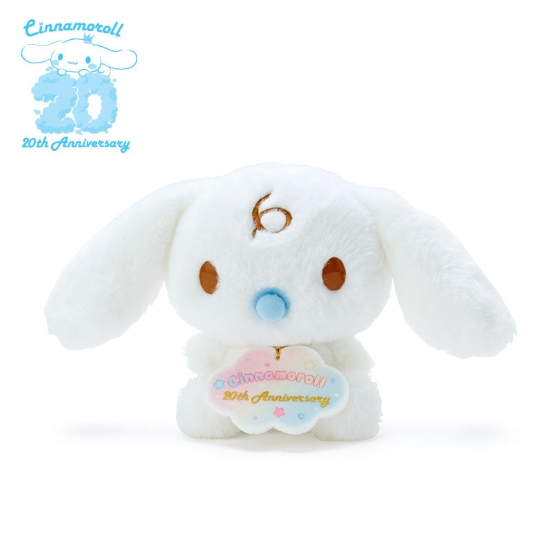 サンリオ シナモロール20th 等身大ぬいぐるみ ミルク (バースデー) 20