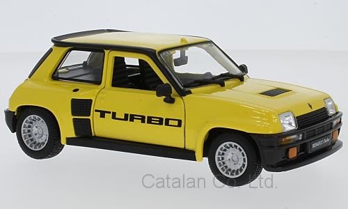 1/24 ルノー サンク ターボ イエロー 黄色 Yellow Renault 5 Turbo