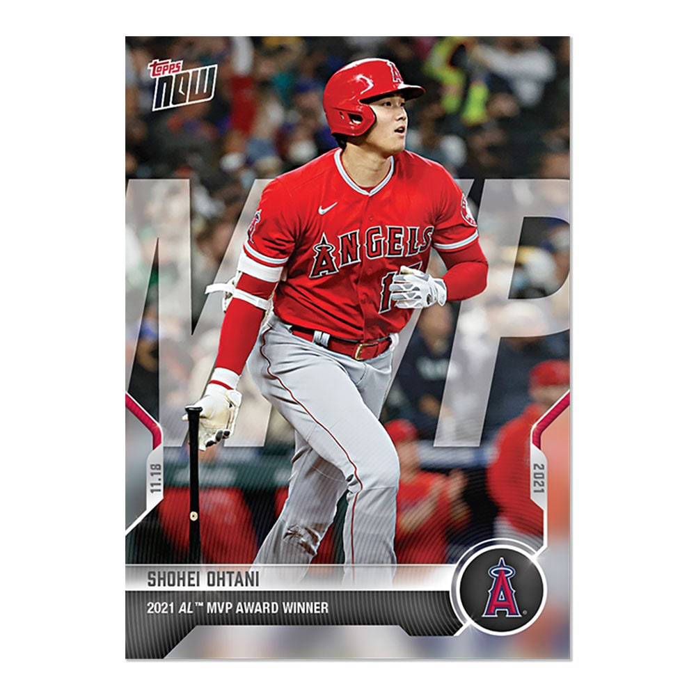 大谷翔平 #OS-40 アメリカン・リーグMVPを受賞した記念カード- 2021 AL