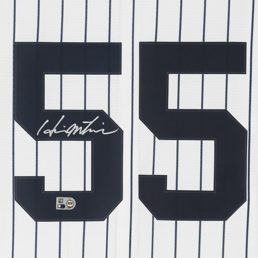 松井秀喜 MLB 直筆サイン入りヤンキースナイキクーパースタウン