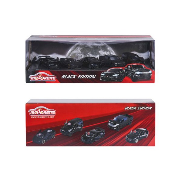 マジョレット 1/64 ブラックエディション ミニカー アソート 5台セット