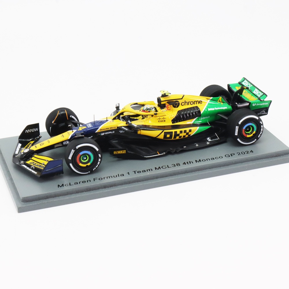 スパーク 1/43 マクラーレン F1 チーム MCL38 ランド ノリス 2024年