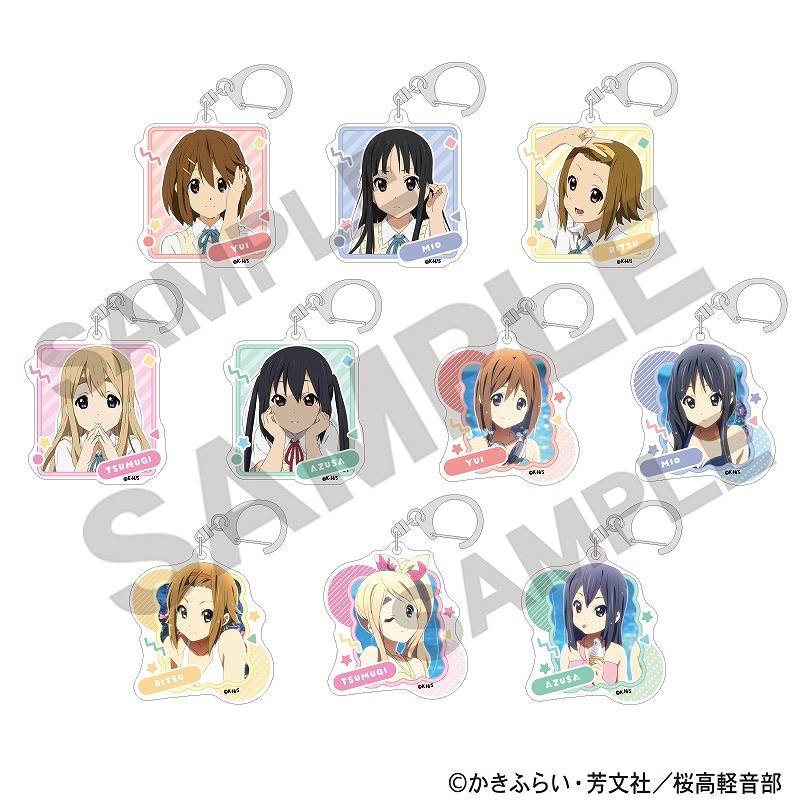 けいおん！ トレーディングアクリルキーホルダー