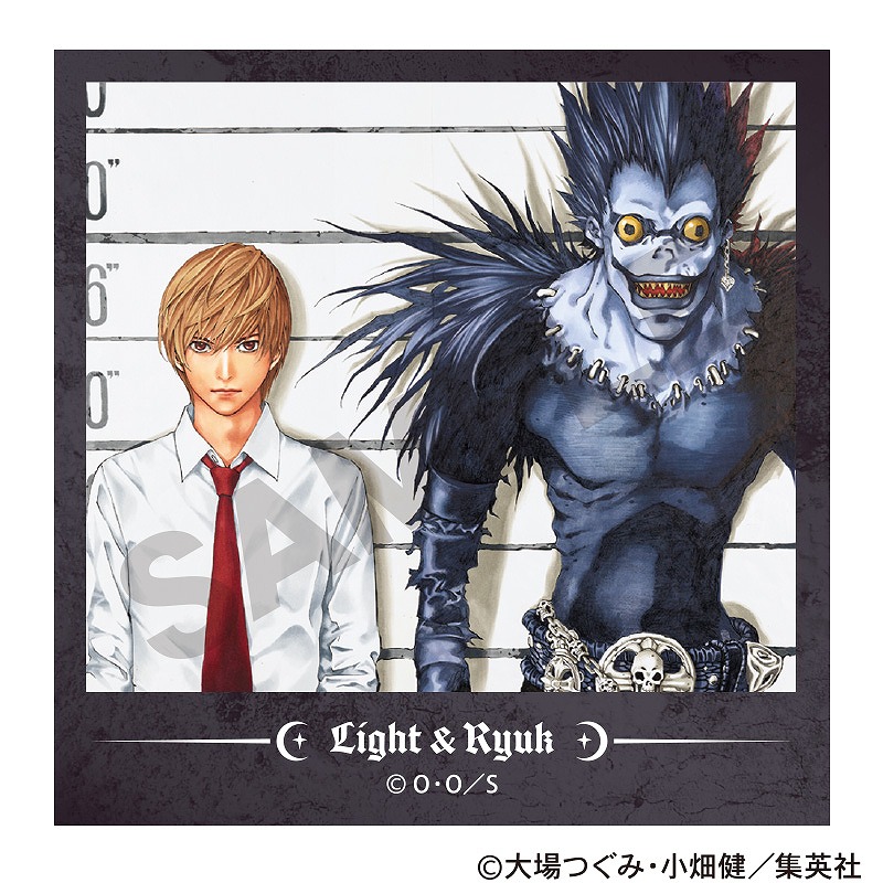 DEATH NOTE ステッカー＿夜神 月＆リューク/A