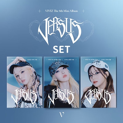 3種セット] 韓国音楽 VIVIZ (ビビジ) - VERSUS [PLVE Ver
