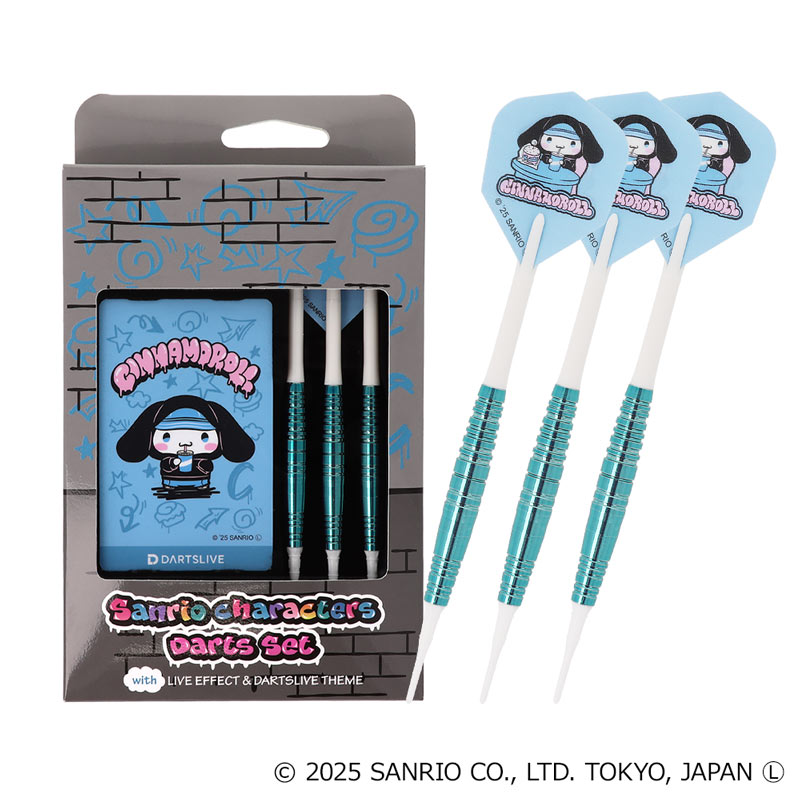 【シナモロール】 ダーツセット ライブカード付き ダーツ > キャラクター > 【Only Japan】Sanrio characters ダーツ