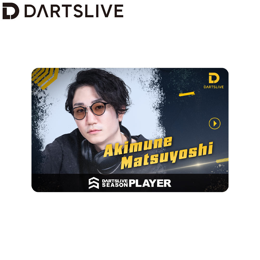 ダーツライブ MATSUYOSHI アクセサリ > ダーツライブカード > DARTSLIVE PLAYER GOODS第六弾