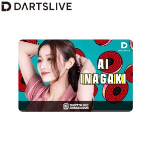 ダーツライブカード　岩崎奈美選手 アクセサリ > ダーツライブカード > DARTSLIVE PLAYER GOODS第五弾