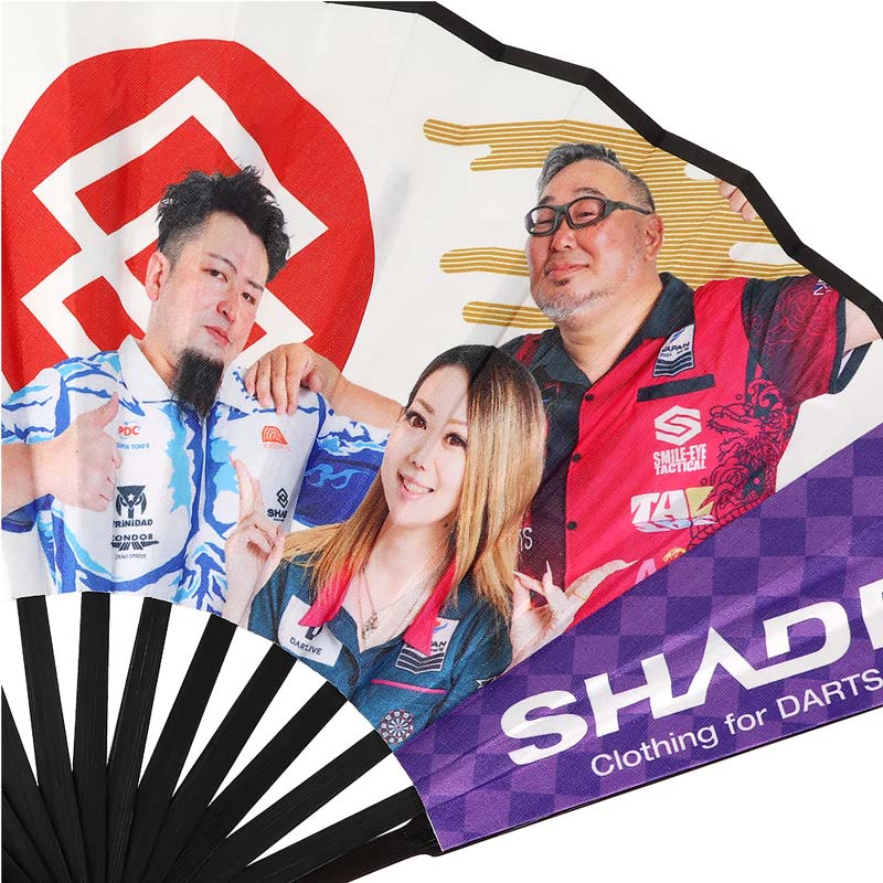ZEDD TELOS TOUR　グッズ　FAN　扇子　タオル　新品未使用 アクセサリ > 雑貨 > SHADE(シェイド) プレイヤー扇子 2024 (ダーツ