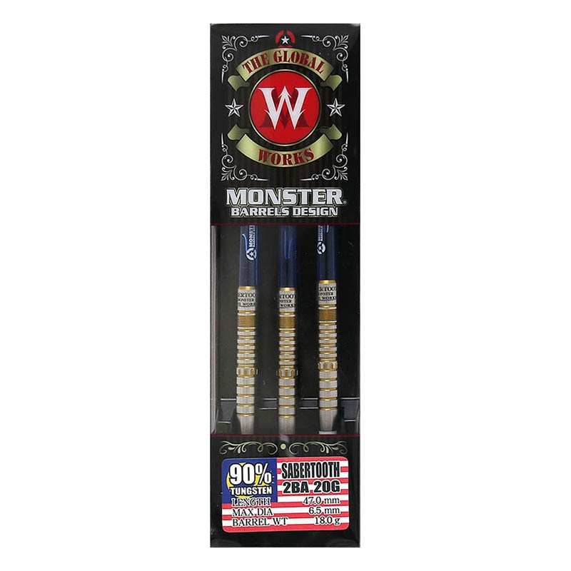 トゥンクハザリシャーSABERTOOTHセイバートゥースモンスターMONSTER ダーツ > ソフトダーツ > ブランド【マ行】 > モンスター > THE WORKS