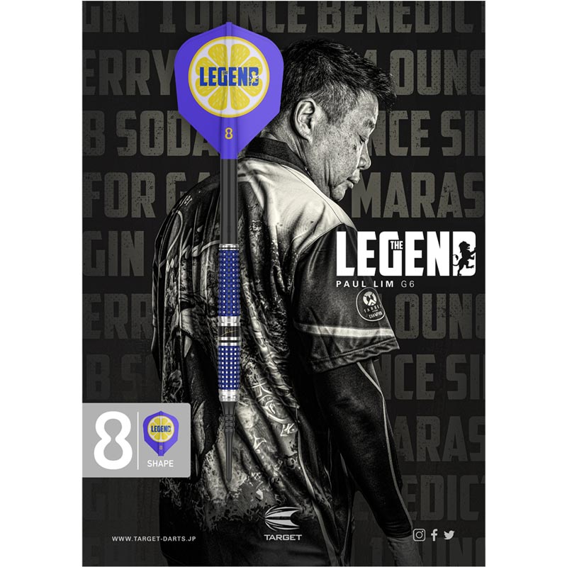 TARGET THE LEGEND G6 ポールリム選手モデル 定価15800円 ダーツ > ソフトダーツ > ブランド【タ行】 > ターゲットジャパン