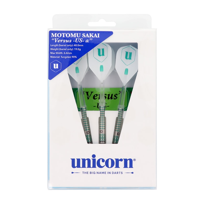 Unicorn Versus US-β ダーツ ユニコーン Versus US β バーサス US ベータ 2BA18g 酒井素選手 ダーツ