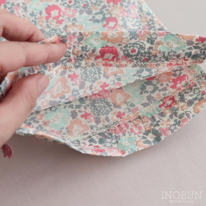 リバティ LIBERTY 巾着 Michelle ミシェル ピンク コップ袋 日本製