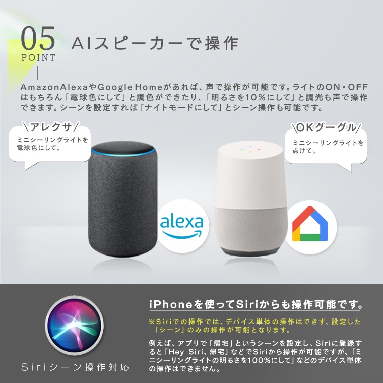 エジソンスマートミニシーリングライト 引掛けシーリング用 ブラック