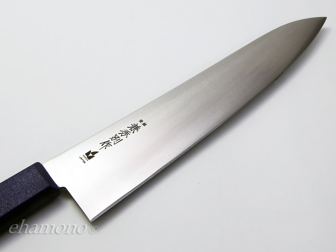 兼秀別作 平切（牛刀）9寸270mm ステンレスKB440鋼 PT柄（抗菌材入り