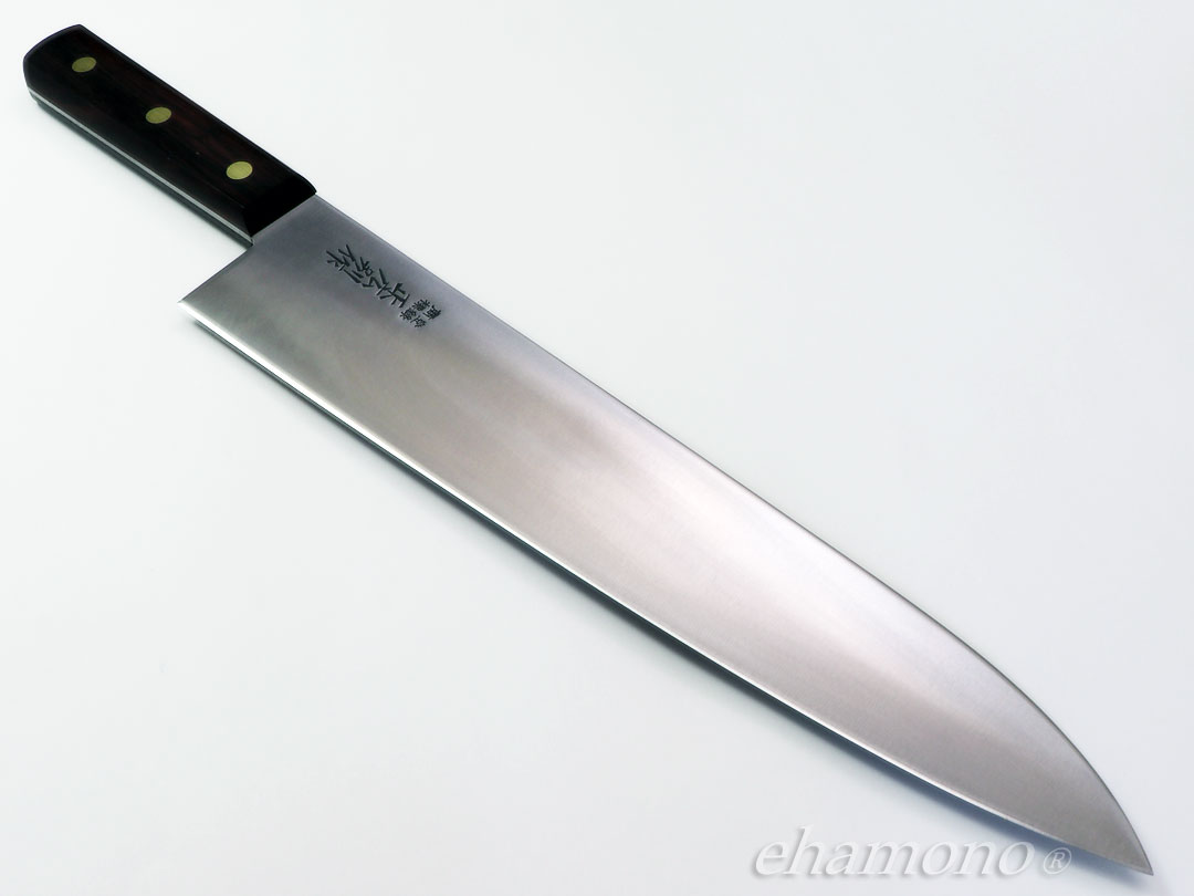 玉鋼】本源正則 牛刀 約360mm 玉鋼】本源正則 牛刀 約360mm 玉鋼】本源