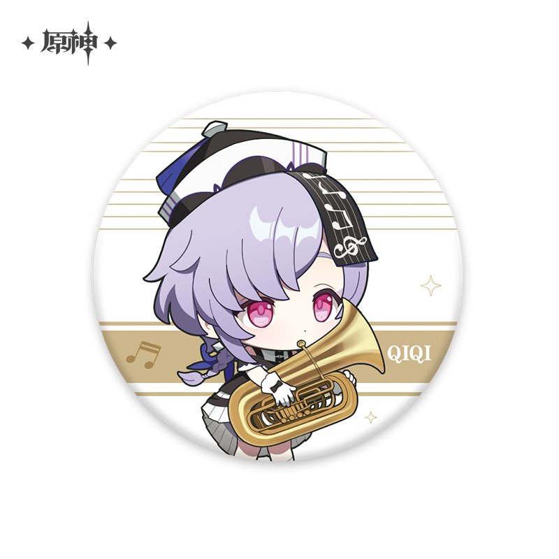 原神】GENSHIN CONCERT 2021 ちびキャラ缶バッジ Genshin 七七 原神