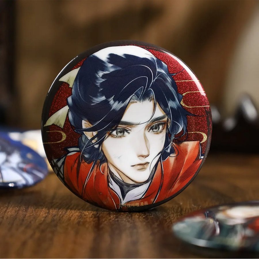 漫画-てんかんしふく－缶バッジ 花将軍 並行輸入商品,天官賜福,キャラ