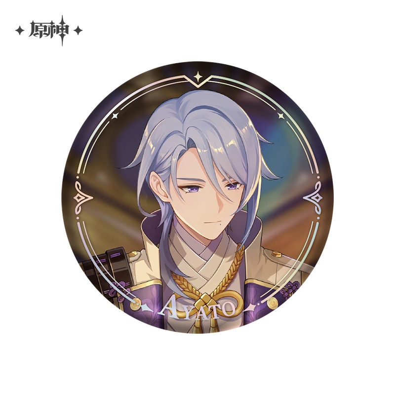 原神 キャラクターPVシリーズ 缶バッジ 神里綾人 Genshin 原神,キャラ