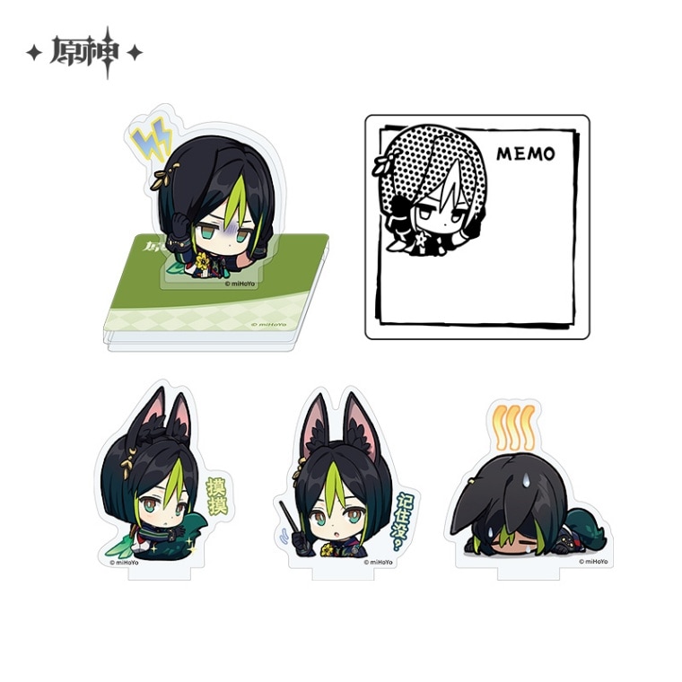 原神 ちびキャラアクリルスタンプセット Genshin ティナリ 原神,キャラ