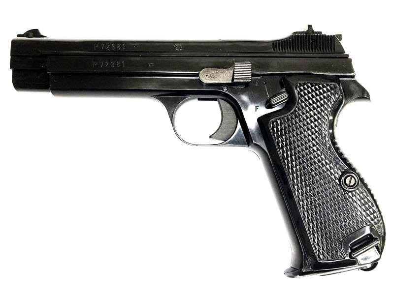 売り切れ【特選中古品】発火モデルガン MGC SIG P210 ブラックABS CP