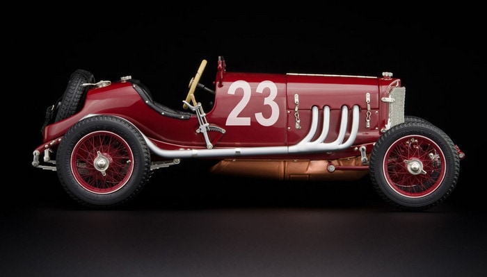 取寄せ M-186 CMC 1/18 メルセデス ベンツ タルガ・フローリオ 1924