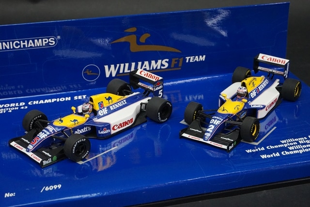 1/43 ミニチャンプス 402929301 ウィリアムズルノー ワールド