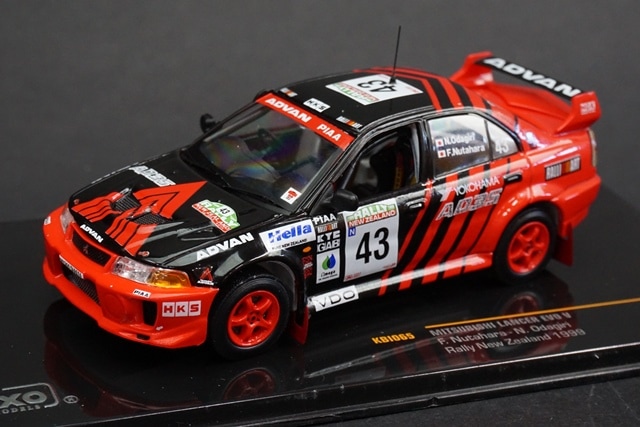 1/43 イクソ KBI065 三菱 ランサー エボリューション Ⅴ ラリー