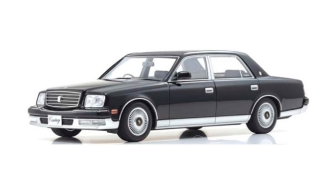 新品特価 KSR18002BK2 京商 1/18 トヨタ センチュリー ドアミラーVer