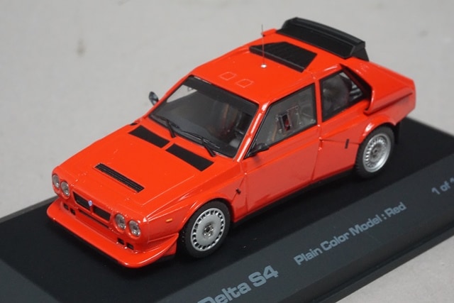 1/43 HPI 969 ランチア デルタ S4 プレーンカラーモデル レッド, Boost