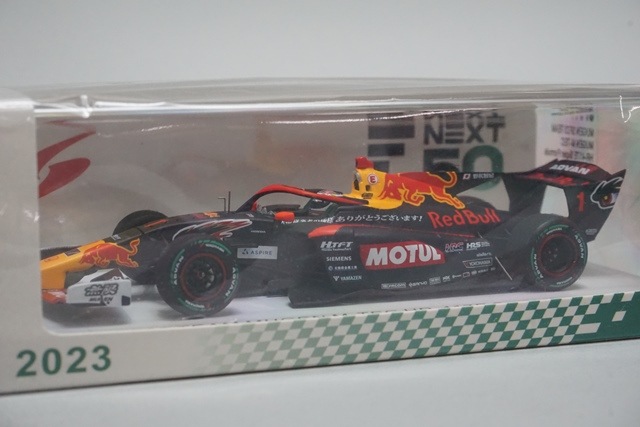 新品 SFJ001 スパーク 1/43 MUGEN SF23 #1 TEAM MUGEN M-TEC HR-417E