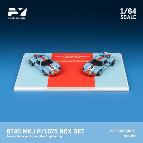 新品 FY64055 Finclassically 1/64 フォード Ford GT40 MK.I P/1075 2