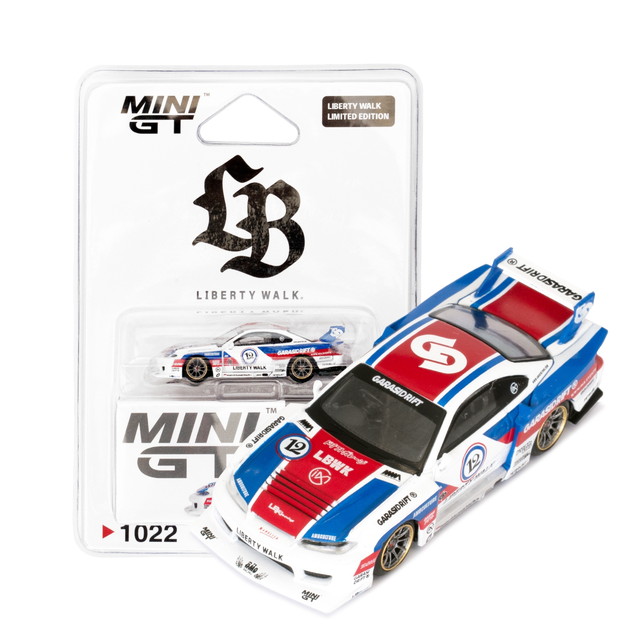 新品 MC141-RDBL TSM MINI-GT 1/64 日産 LB-Super Silhouette S15