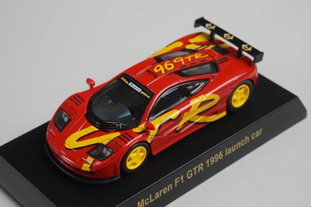 1/64 京商 マクラーレン F1 GTR レーシング コレクション 1996 Launch