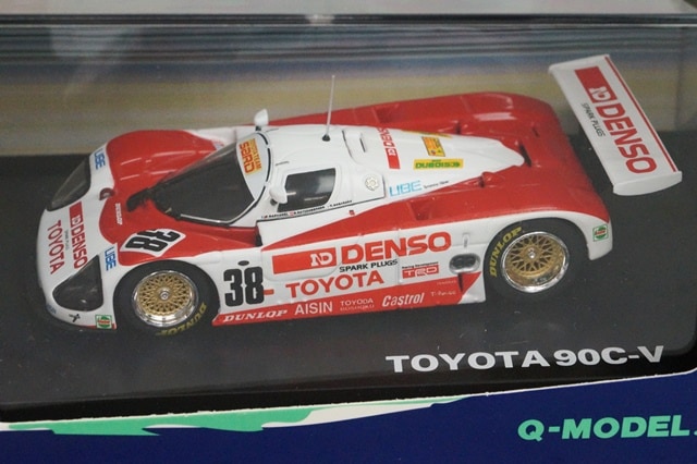 新品 QMC-037 Q-MODEL 1/43 トヨタ 90C-V #38 LM 1990 DENSO, Boost