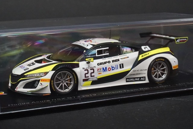1/43 スパーク SB269 ホンダ アキュラ NSX GT3 Jenson Team Rocket RJN