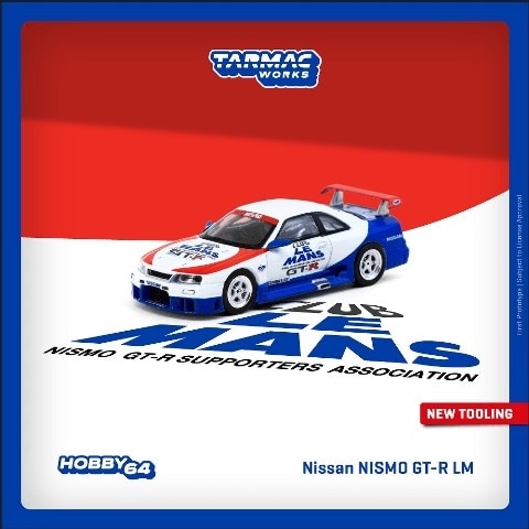 新品 T64-067-TC Tarmac Works 1/64 日産 Nissan NISMO GT-R LM Test