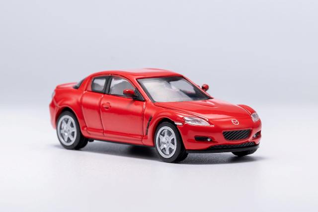 予約 LL-004-12 DTC 1/64 マツダ Mazda RX8 Red-RHD, Boost Gear