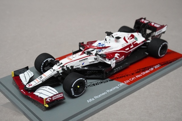 1/43 スパーク S7856 アルファロメオ レーシング ORLEN C41 アブダビGP