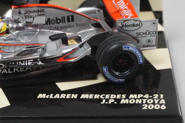 1/43 ミニチャンプス 530064304 マクラーレン メルセデス MP4-21 2006